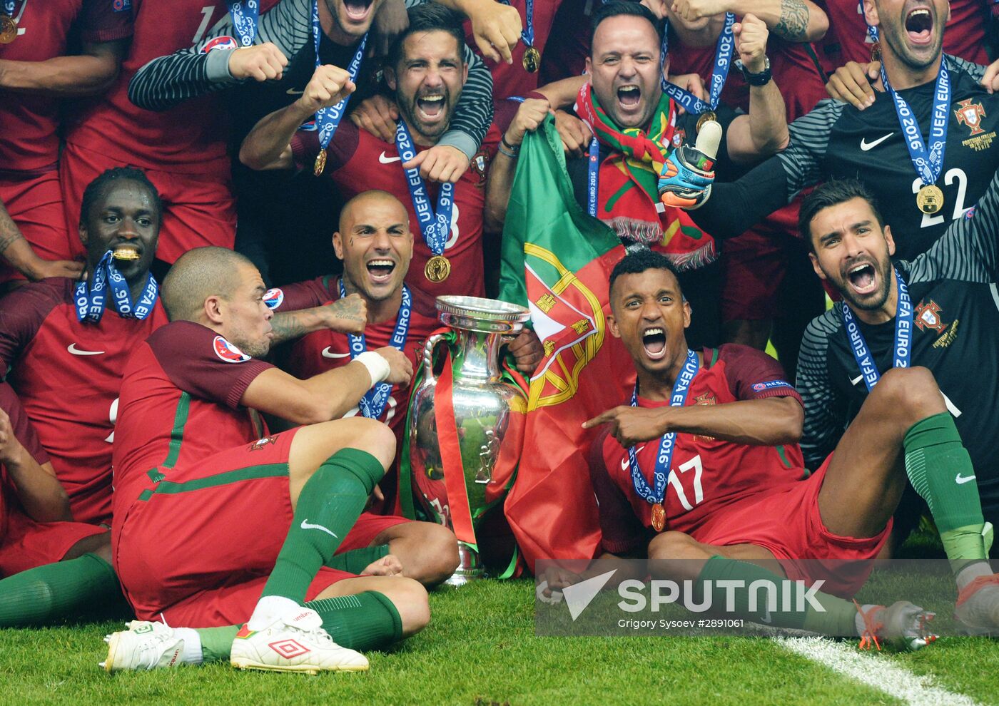 UEFA Euro 2016 Final. Portugal vs. France