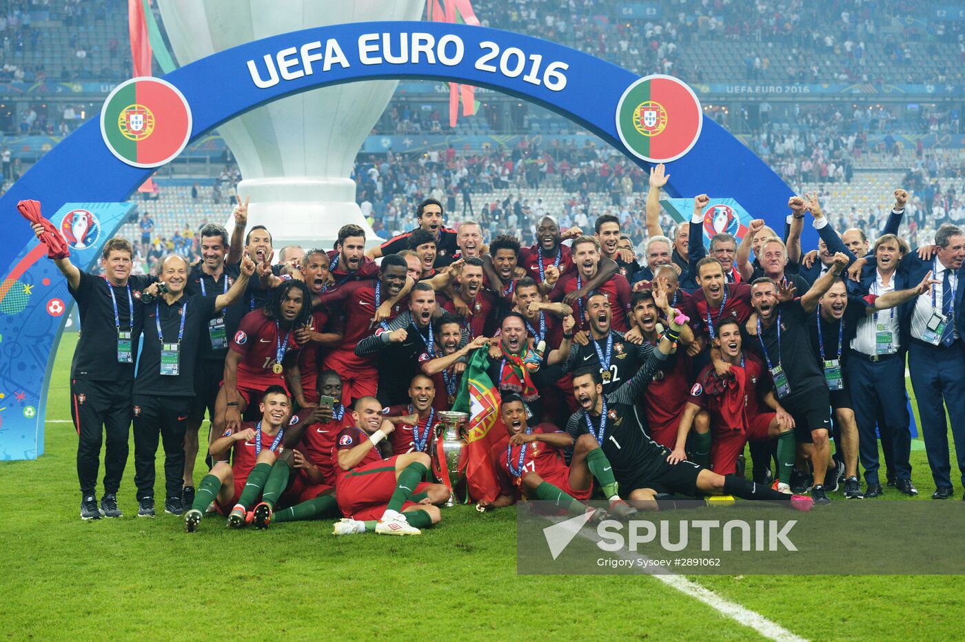 UEFA Euro 2016 Final. Portugal vs. France