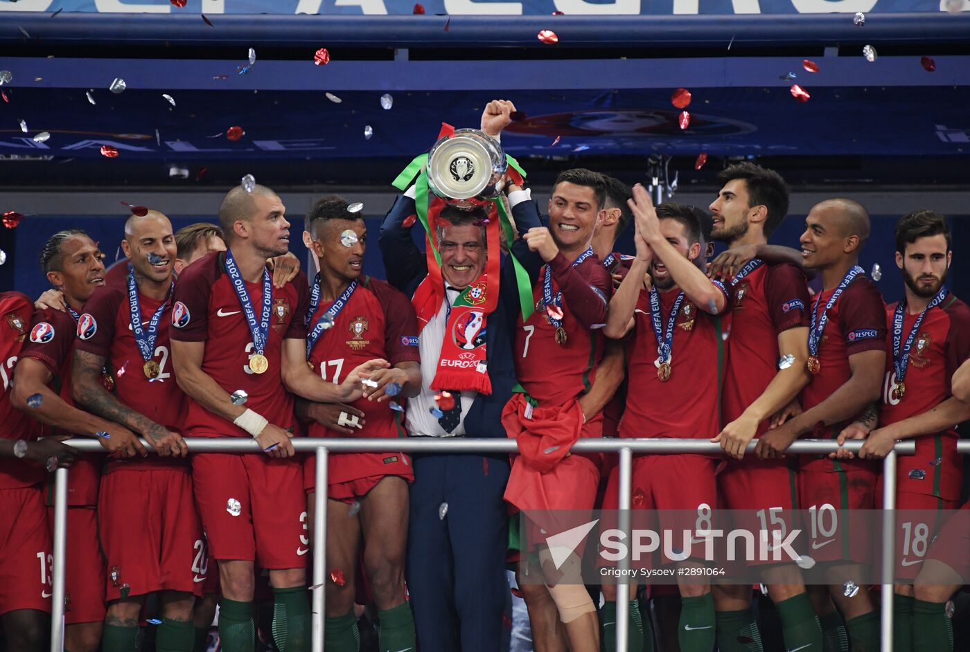 UEFA Euro 2016 Final. Portugal vs. France