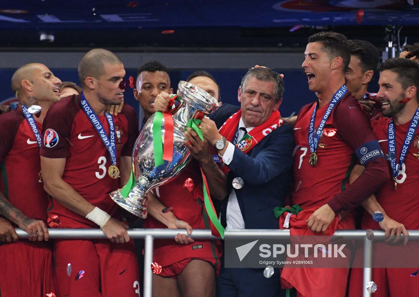 UEFA Euro 2016 Final. Portugal vs. France