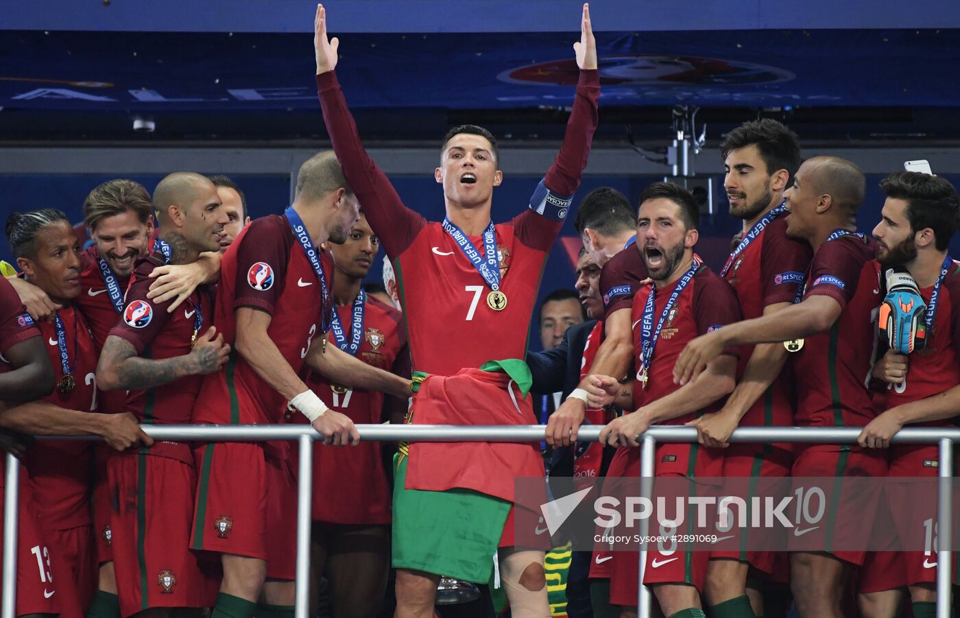 UEFA Euro 2016 Final. Portugal vs. France