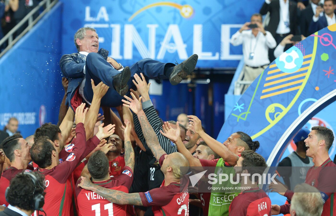 UEFA Euro 2016 Final. Portugal vs. France