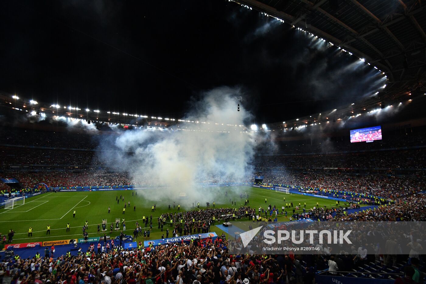 UEFA Euro 2016 Final. Portugal vs. France