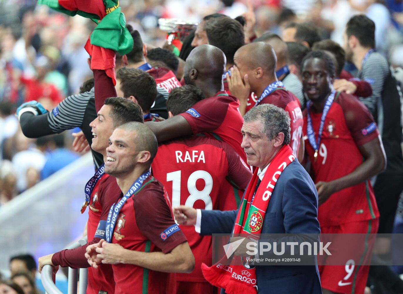 UEFA Euro 2016 Final. Portugal vs. France
