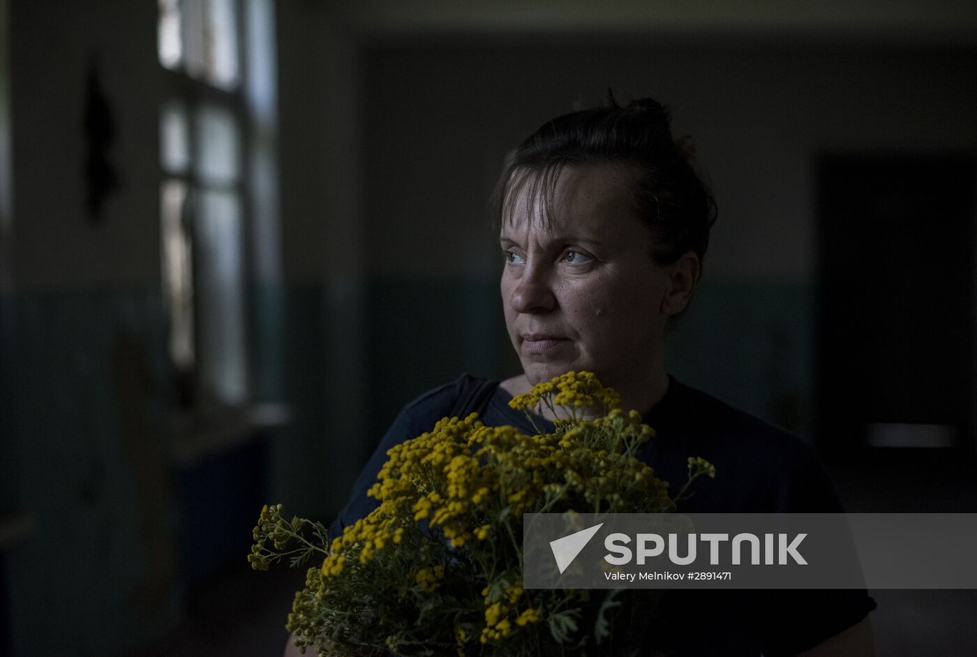 Abandoned school becomes shelter for Gorlovka residents