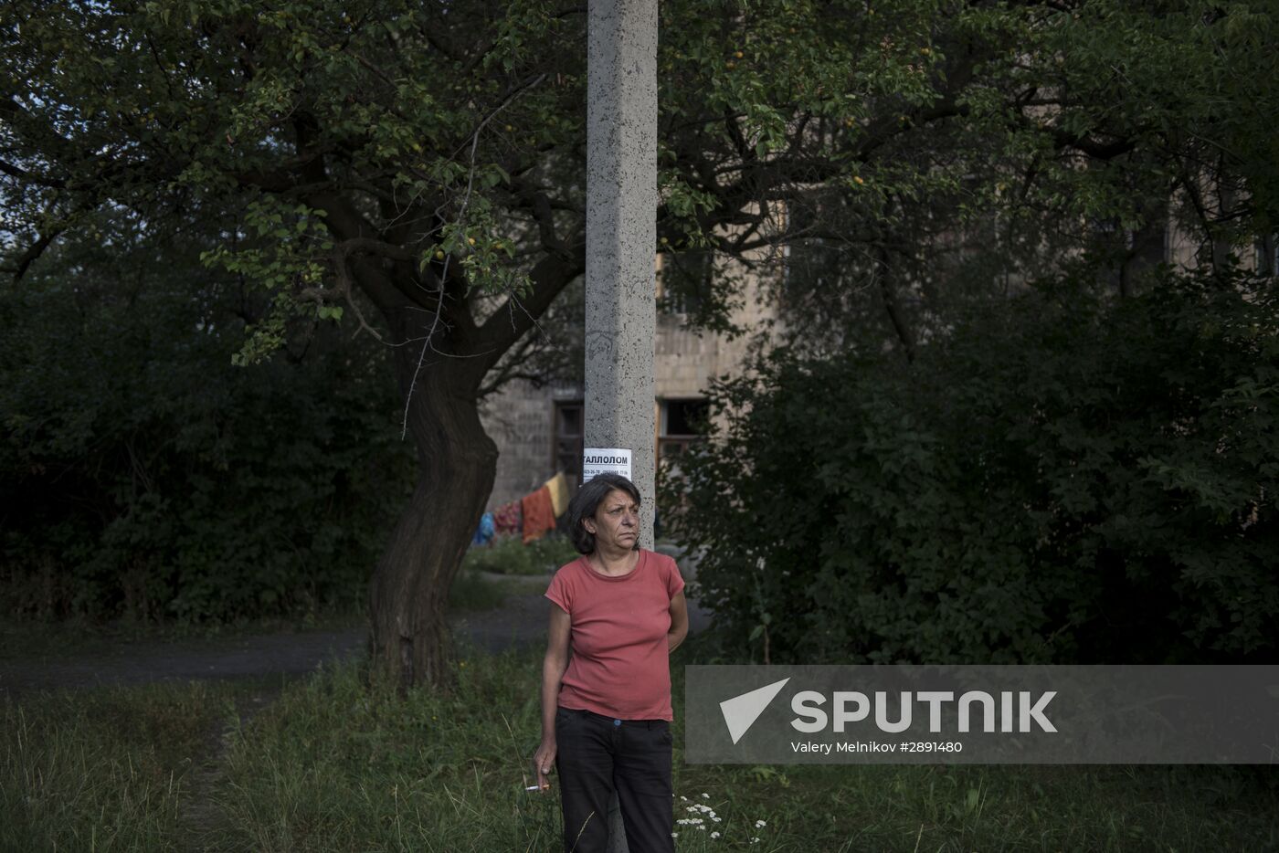 Abandoned school becomes shelter for Gorlovka residents