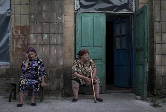 Abandoned school becomes shelter for Gorlovka residents