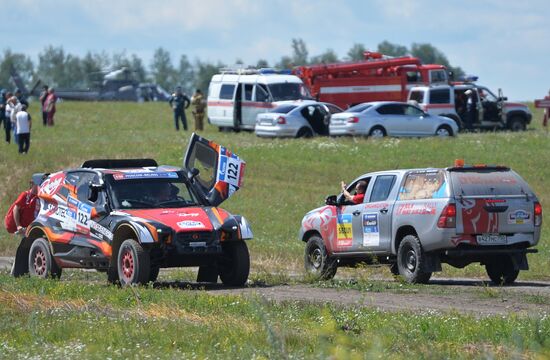 Silk Way Rally 2016. Chelyabinsk Region