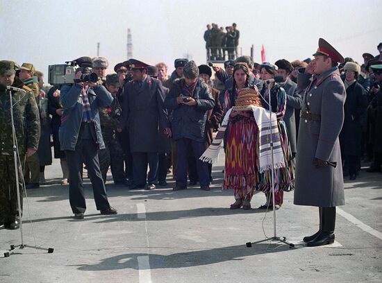 Withdrawal of Soviet limited troop contingent from Afghanistan