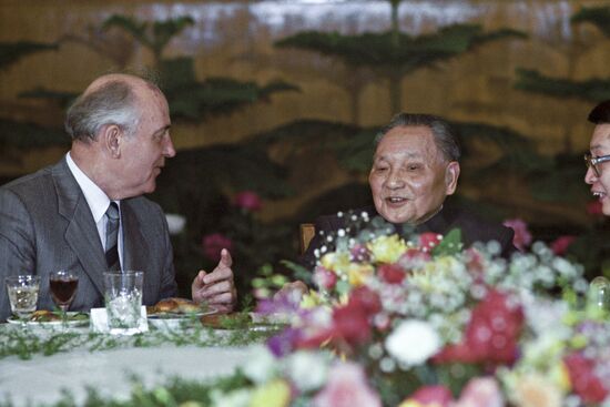 Mikhail Gorbachev's visit to China