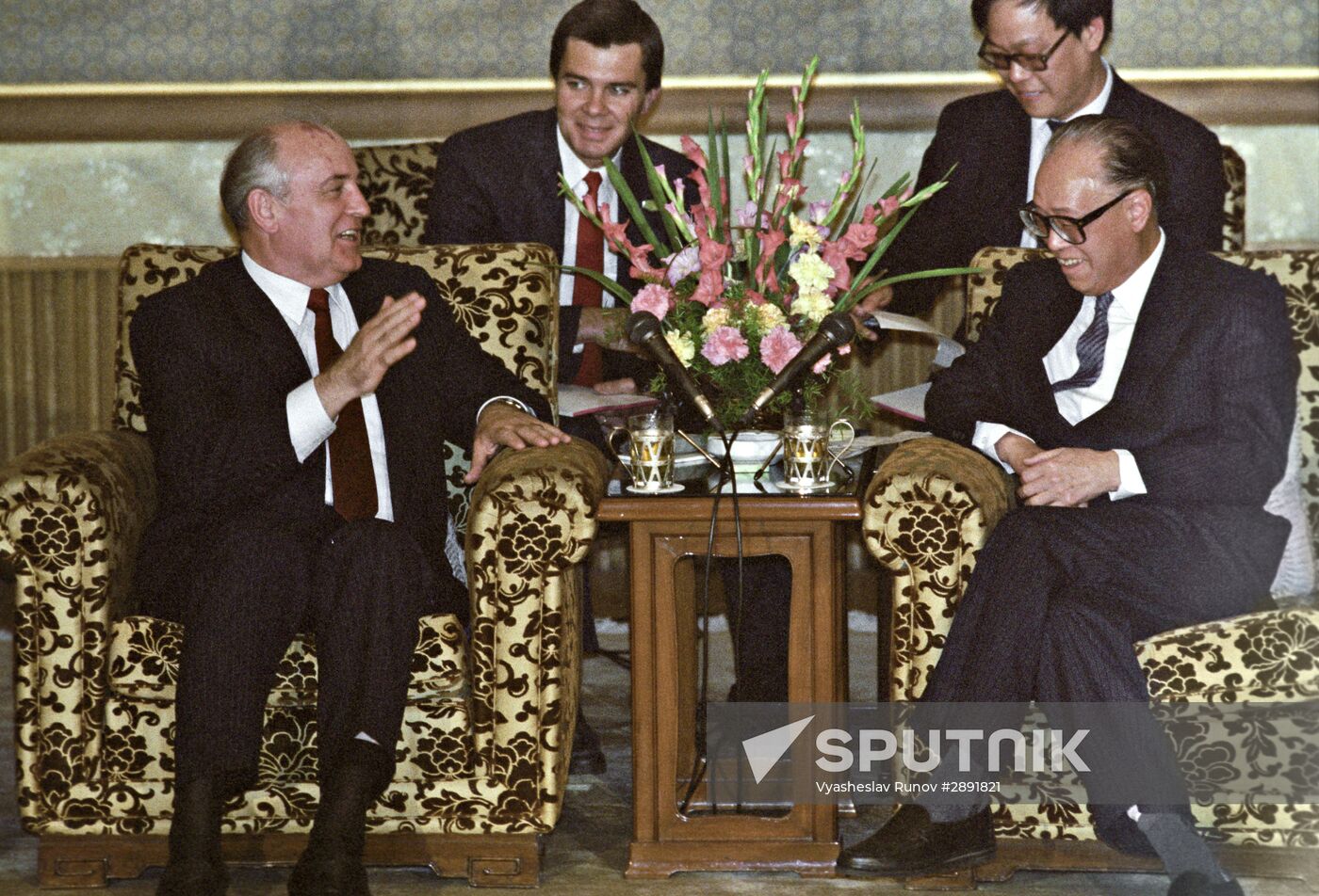 Mikhail Gorbachev's official visit to China
