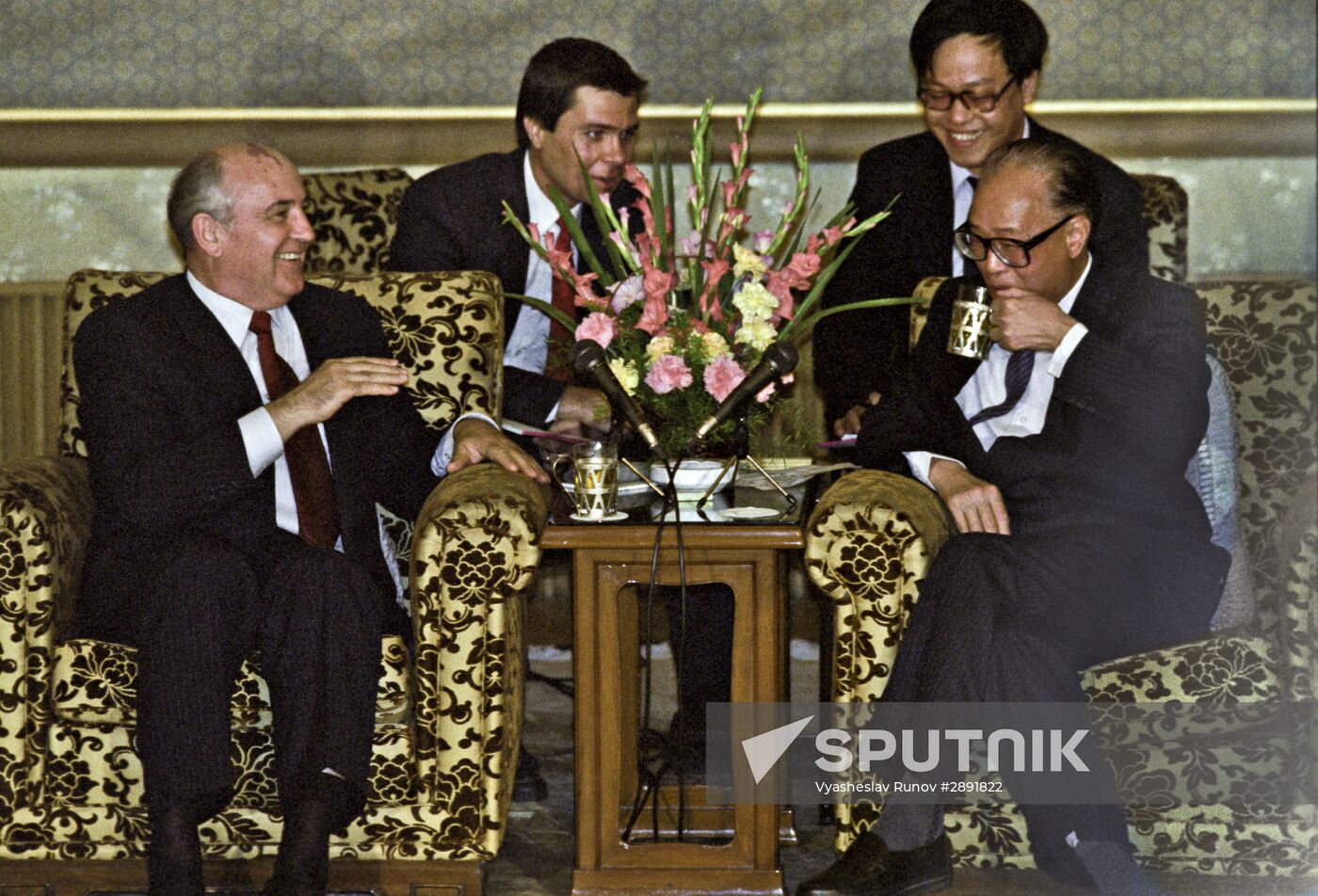 Mikhail Gorbachev's official visit to China
