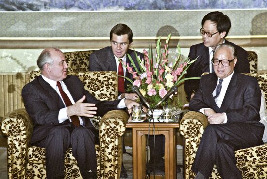 Mikhail Gorbachev's official visit to China