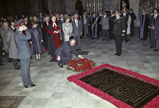 Mikhail Gorbachev's visit to Britain