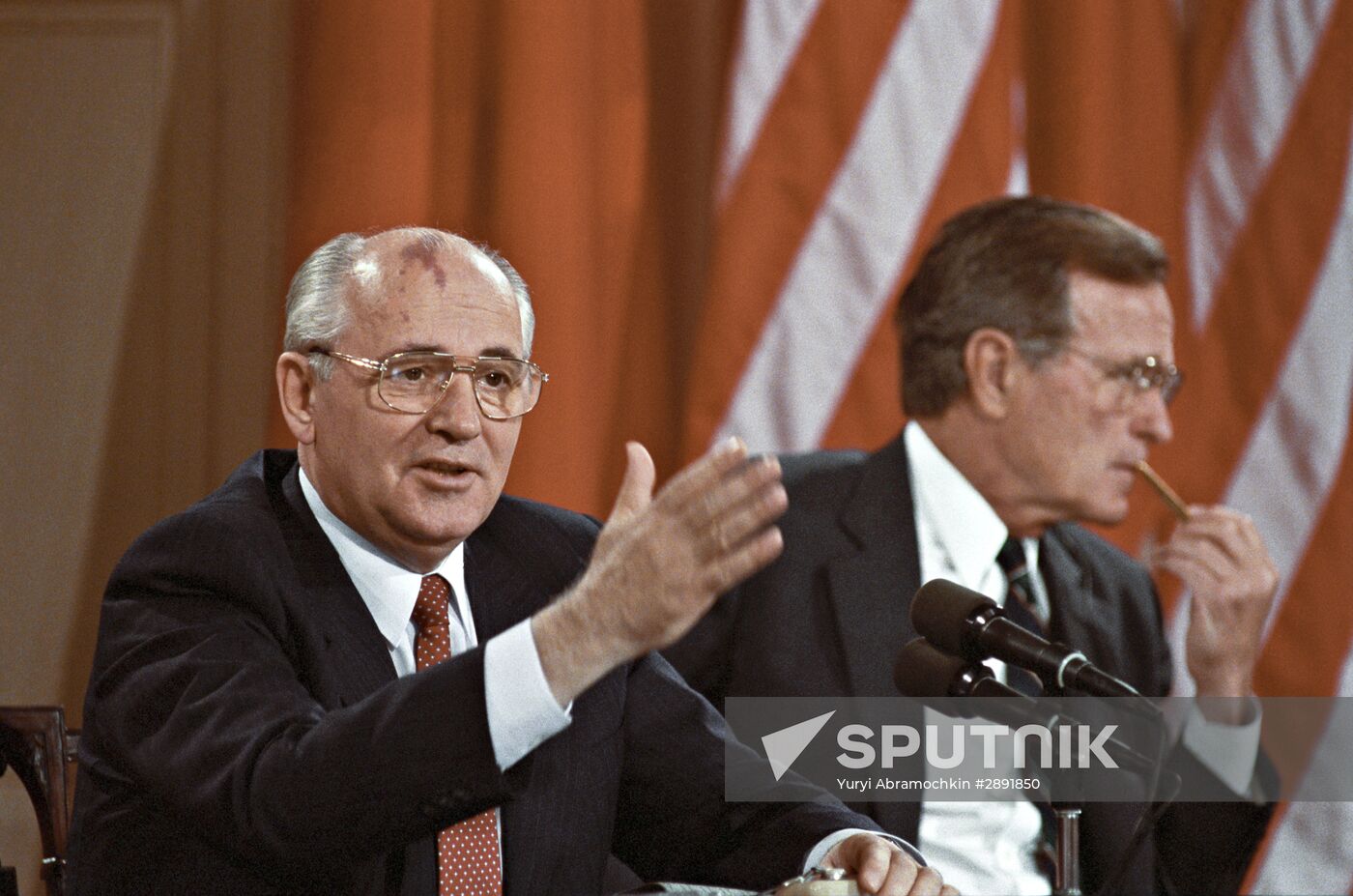 Mikhail Gorbachev’s official visit to the US