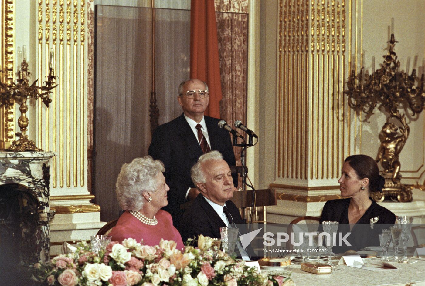 Mikhail Gorbachev’s official visit to the US
