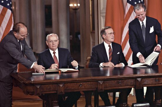 Mikhail Gorbachev’s official visit to the US