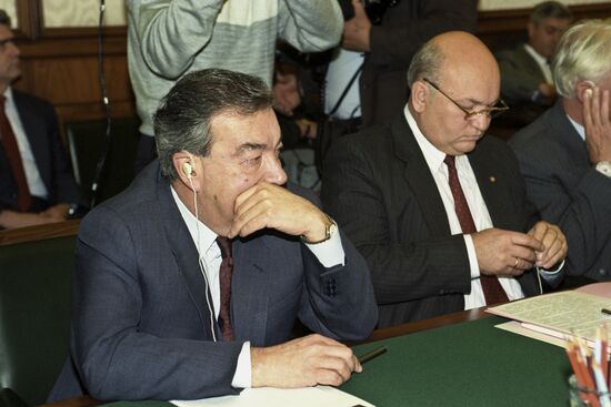 Yevgeny Primakov and Yuri Luzhkov