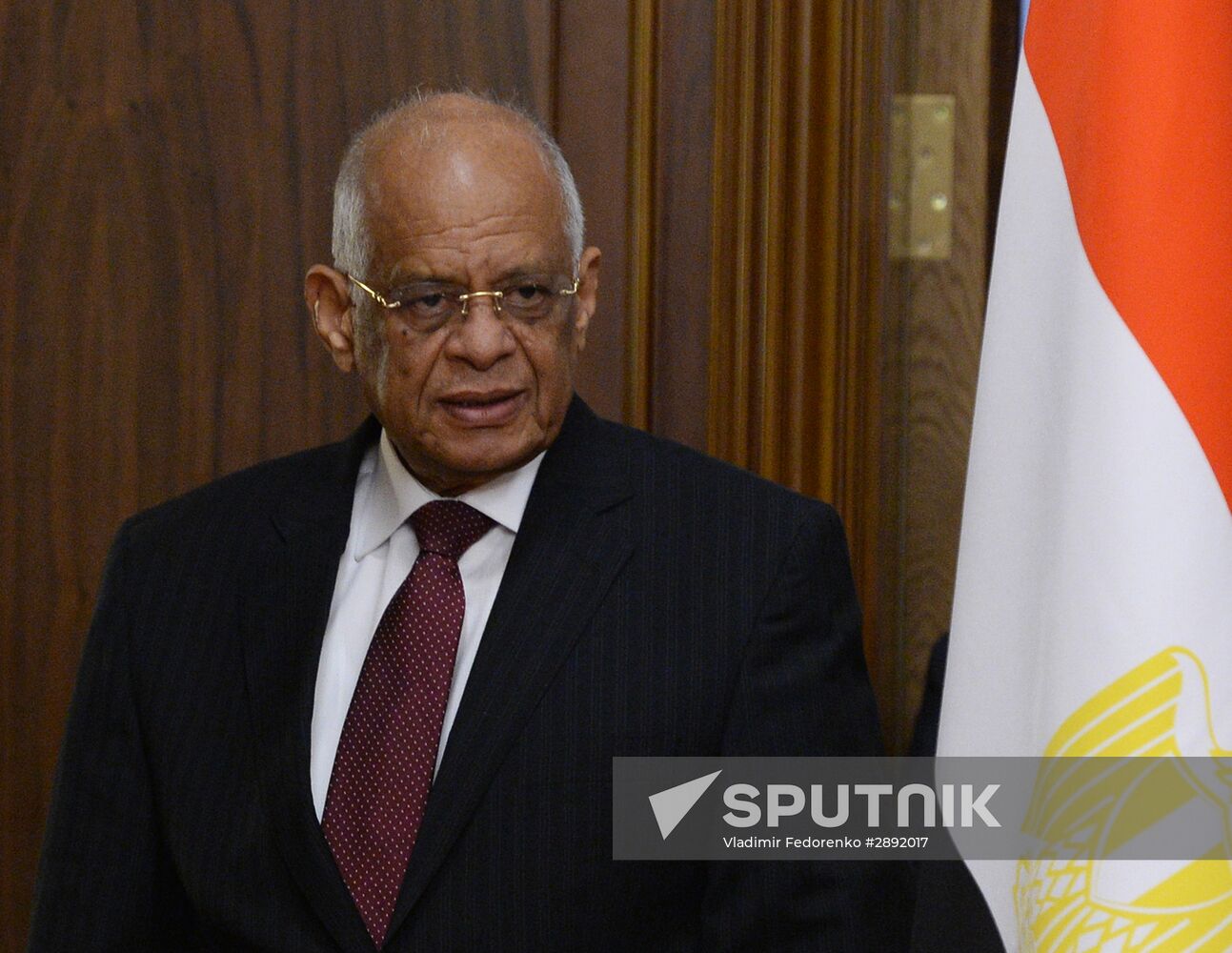 State Duma Vice Speaker Alexander Romanovich meets with Egyptian Parliament Speaker Ali Abdel Aal