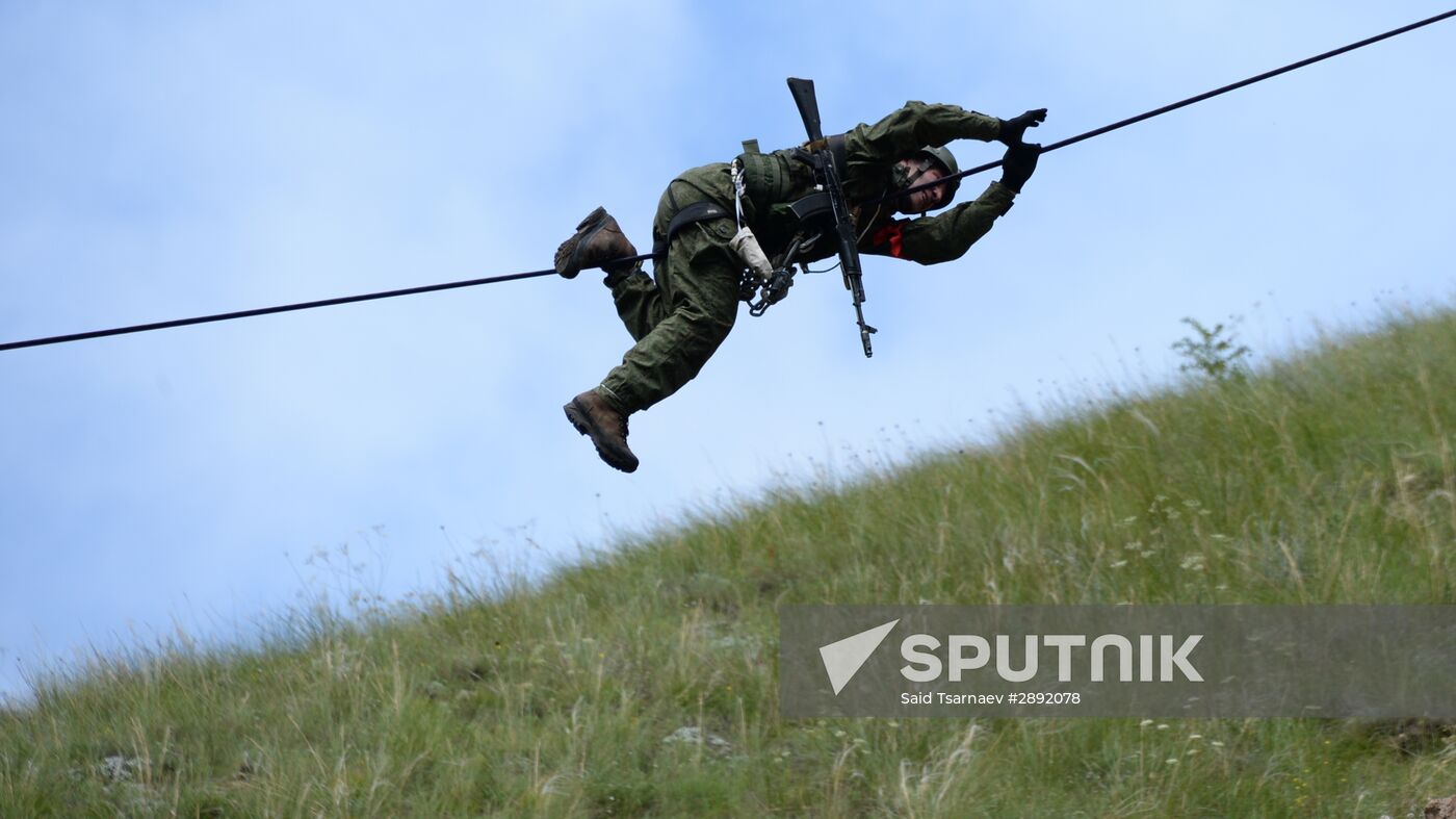 Elbrus Elbrus Ring Competitions for best alpine unit of Russian Armed Forces