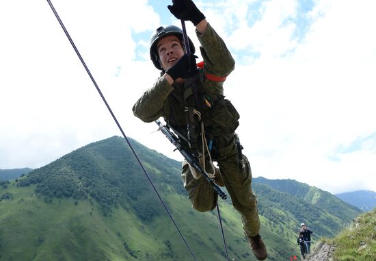 Elbrus Elbrus Ring Competitions for best alpine unit of Russian Armed Forces