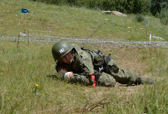 Elbrus Elbrus Ring Competitions for best alpine unit of Russian Armed Forces