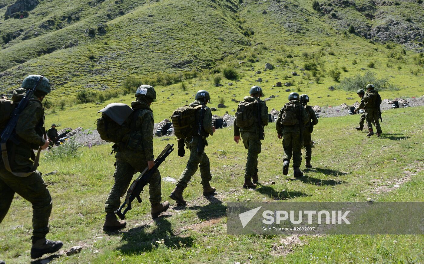 Elbrus Elbrus Ring Competitions for best alpine unit of Russian Armed Forces
