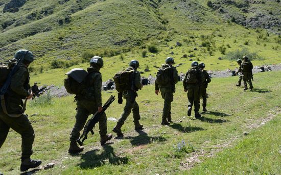 Elbrus Elbrus Ring Competitions for best alpine unit of Russian Armed Forces