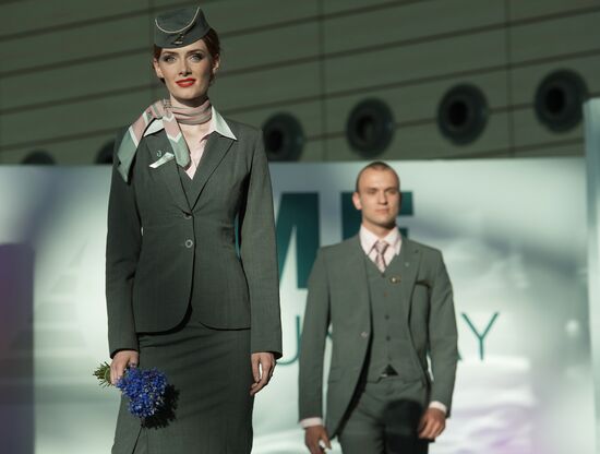 Show of DME Runway aviation haute couture