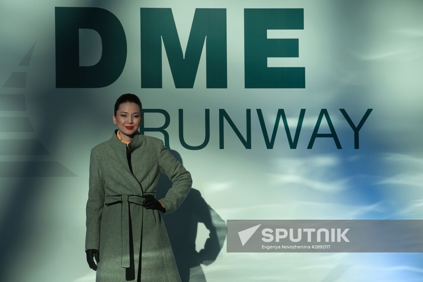 Show of DME Runway aviation haute couture