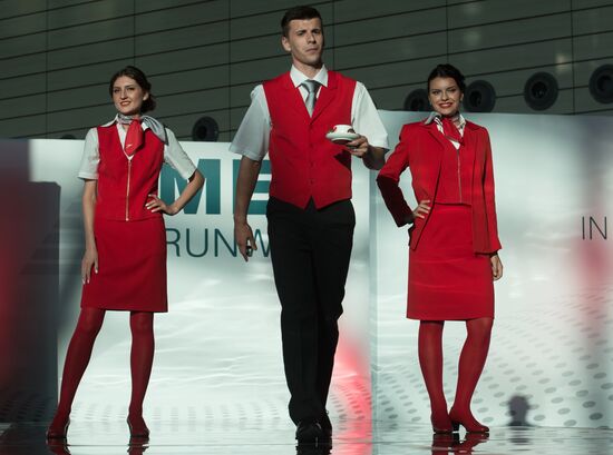 Show of DME Runway aviation haute couture