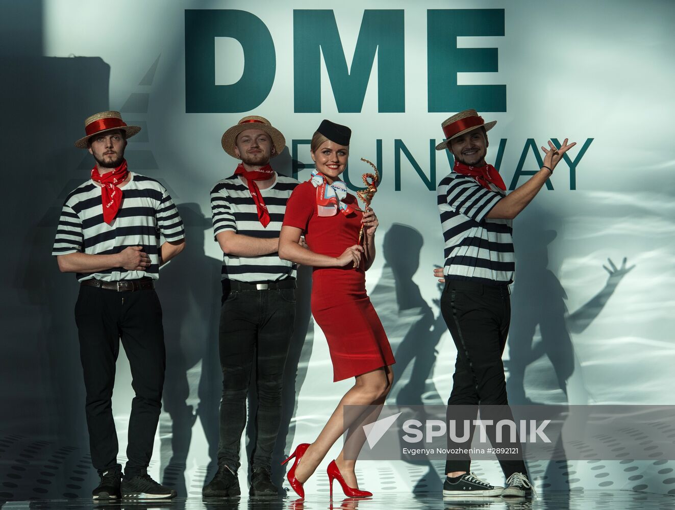 Show of DME Runway aviation haute couture