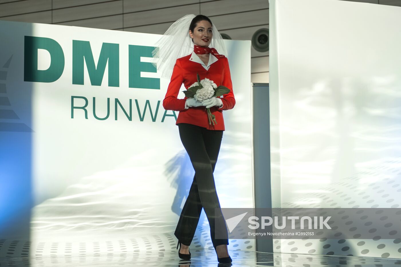 Show of DME Runway aviation haute couture