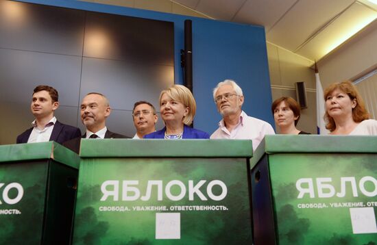 Russian Pensioners' Party for Justice, Yabloko and Civil Power parties nominate their candidates