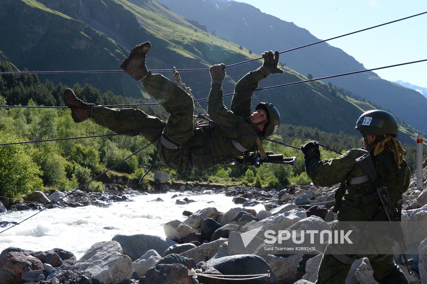 Elbrus Ring competition for best alpine unit of Russian Armed Forces