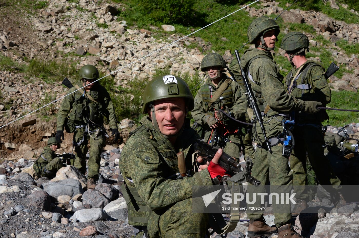 Elbrus Ring competition for best alpine unit of Russian Armed Forces