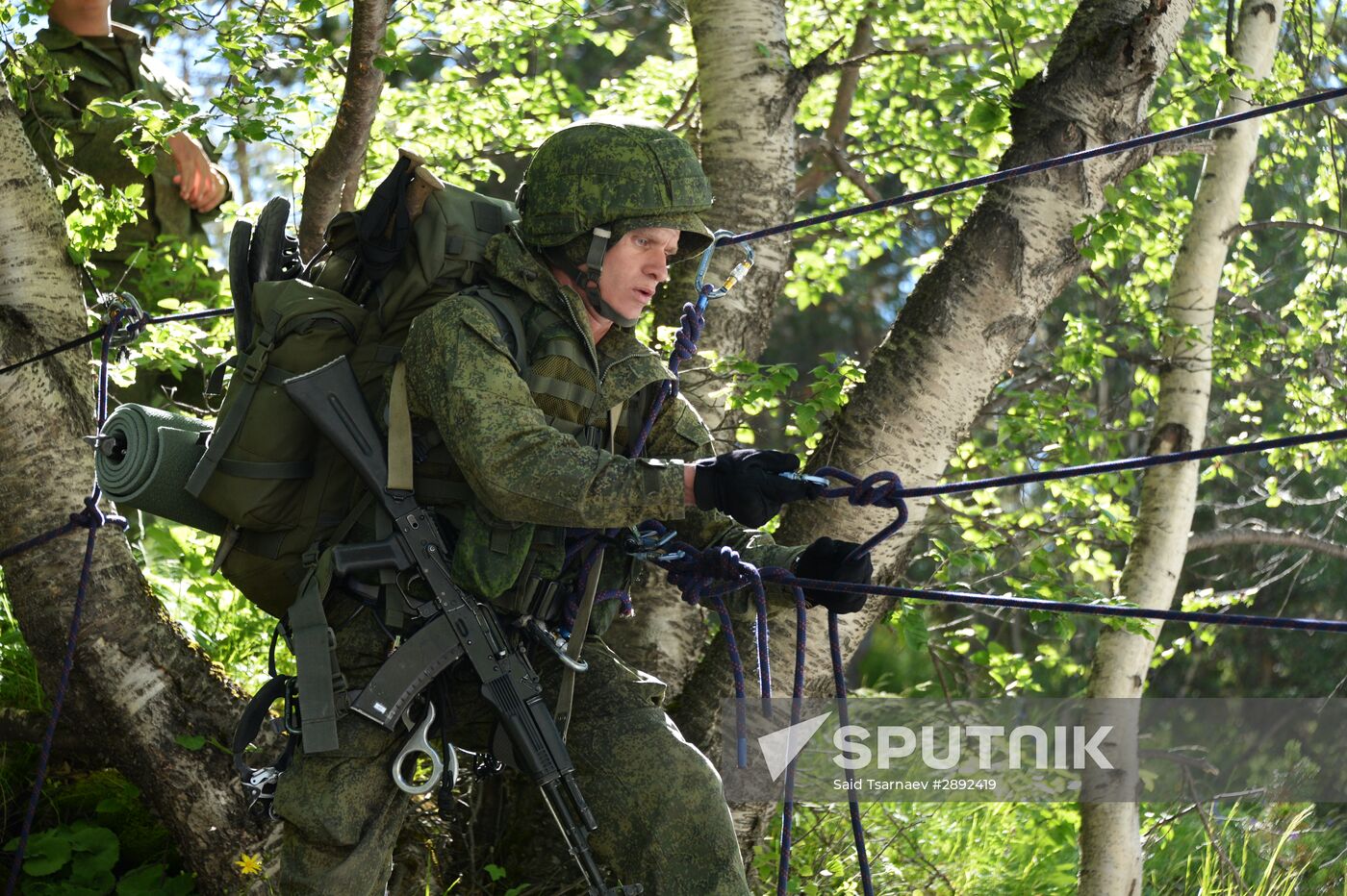 Elbrus Ring competition for best alpine unit of Russian Armed Forces