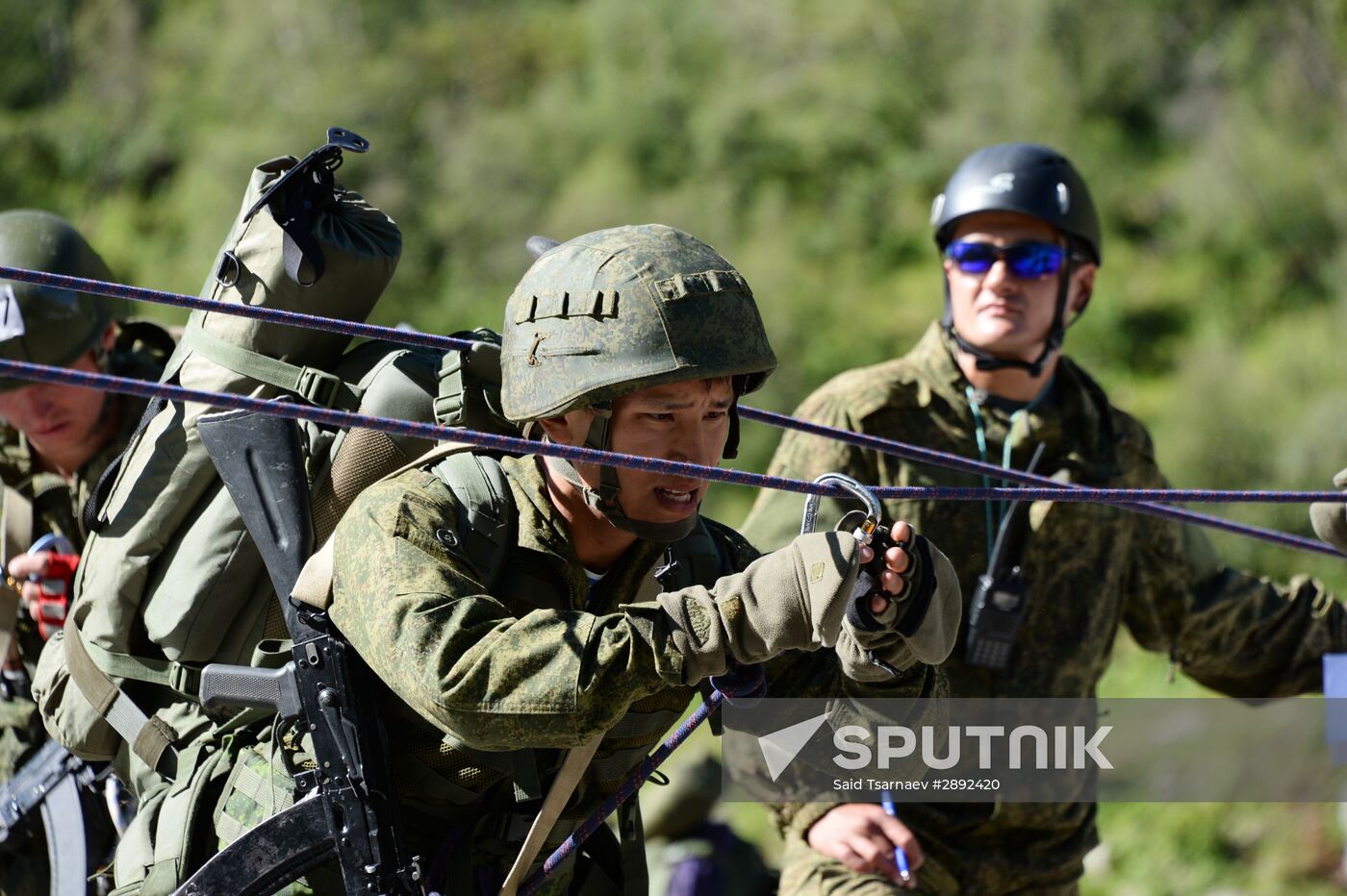 Elbrus Ring Competitions for best alpine unit of Russian Armed Forces