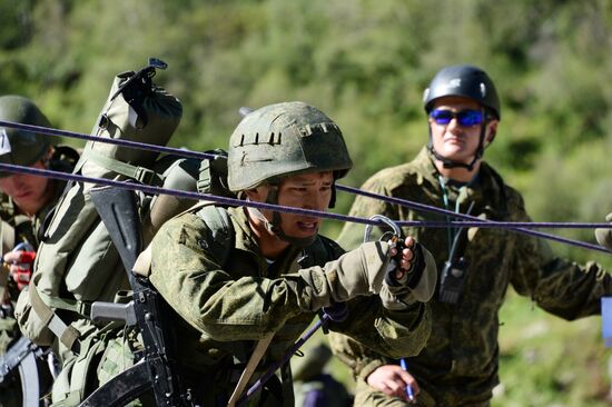 Elbrus Ring Competitions for best alpine unit of Russian Armed Forces