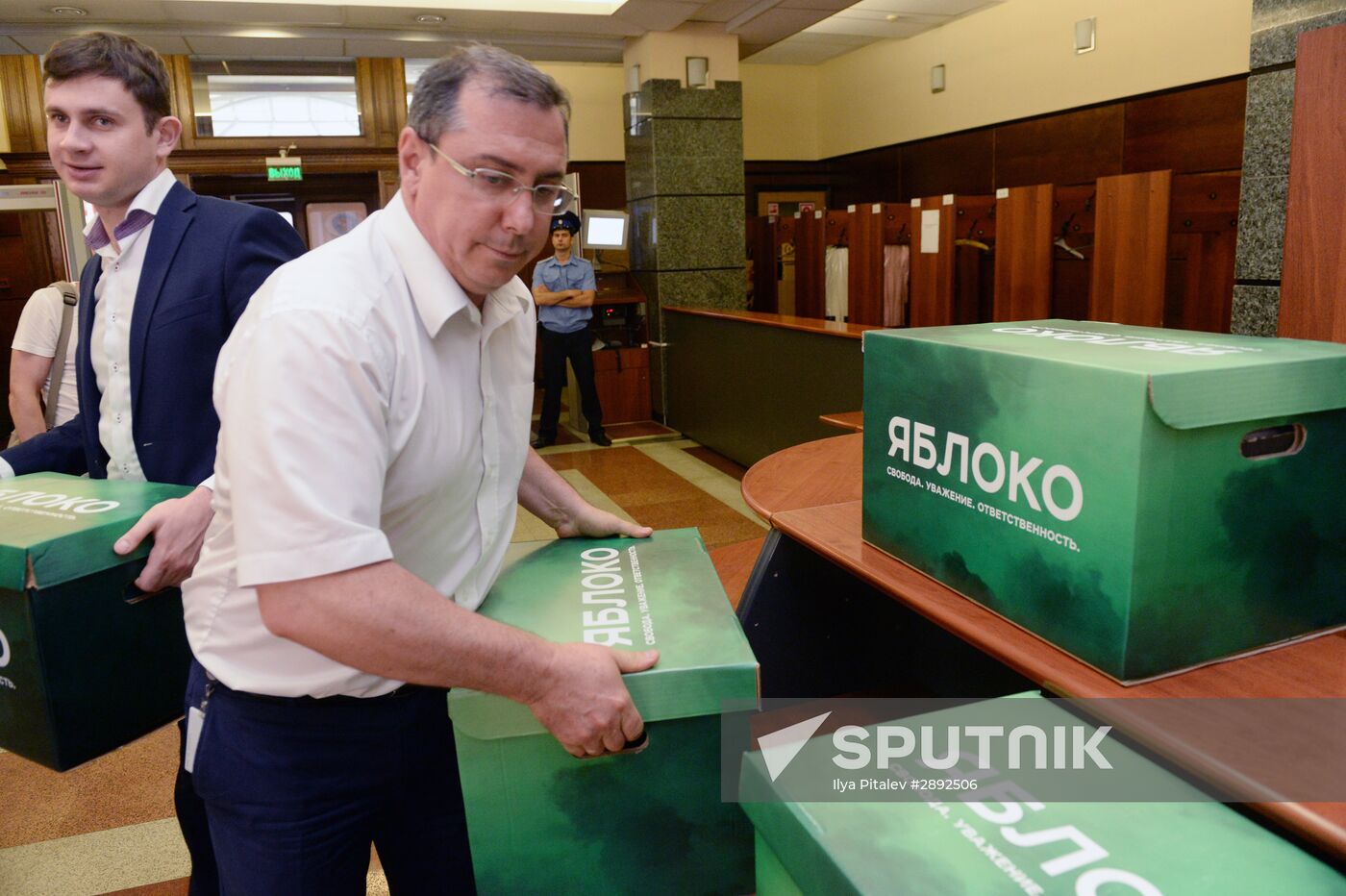 Russian Pensioners' Party for Justice, Yabloko and Civil Power parties nominate their candidates