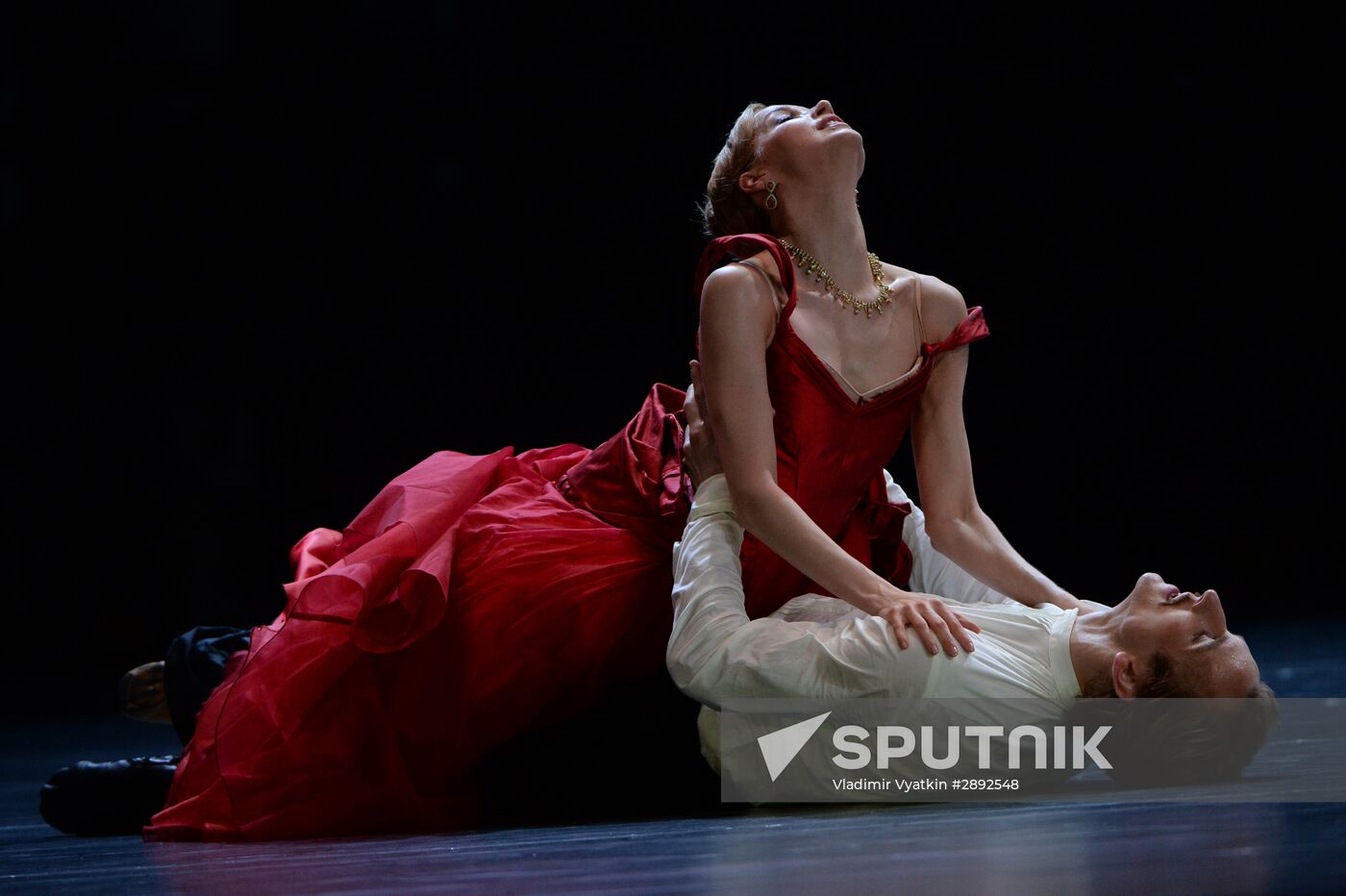 Final rehearsal of Anna Karenina