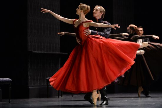 Final rehearsal of Anna Karenina