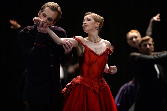 Final rehearsal of Anna Karenina