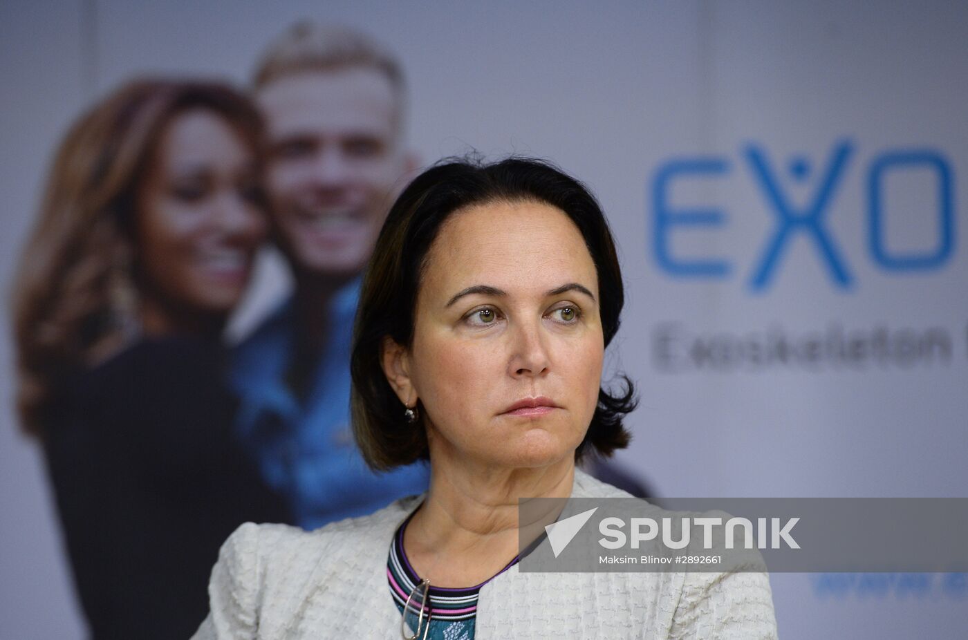 News conference by Skolkovo resident company ExoAtlet