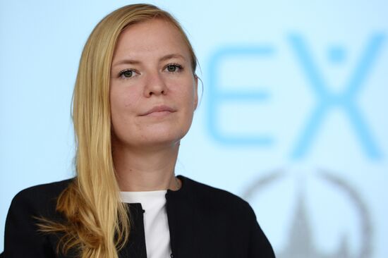 News conference by Skolkovo resident company ExoAtlet