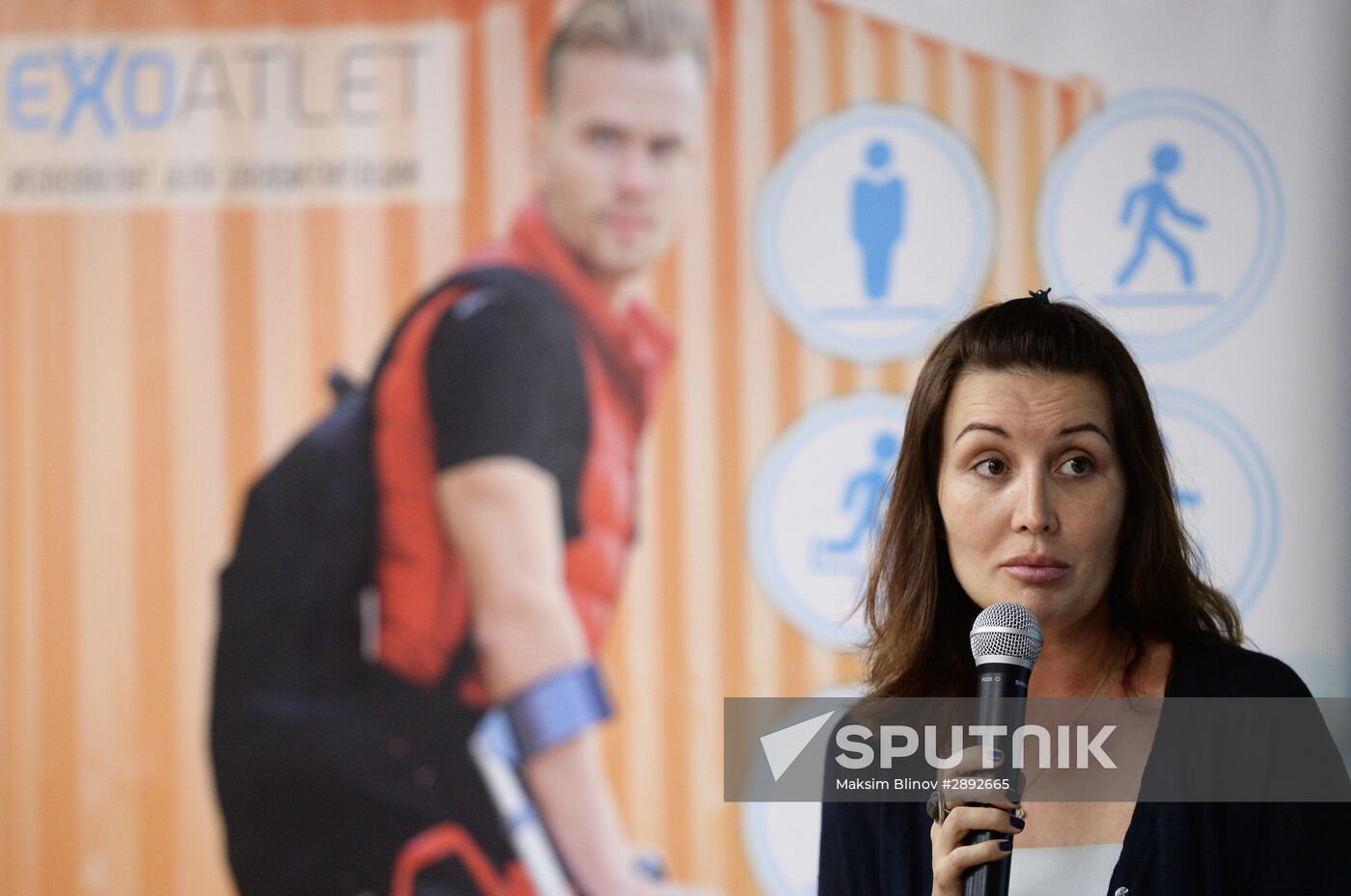 News conference with Skolkovo resident company ExoAtlet