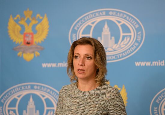 Press briefing by Russian Foreign Ministry Spokesperson Maria Zakharova