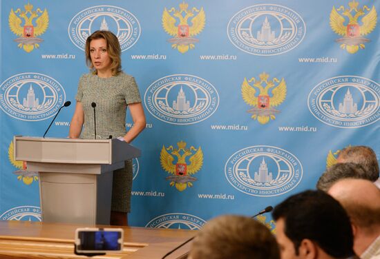 Press briefing by Russian Foreign Ministry Spokesperson Maria Zakharova