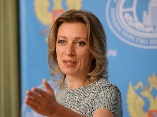 Press briefing by Russian Foreign Ministry Spokesperson Maria Zakharova