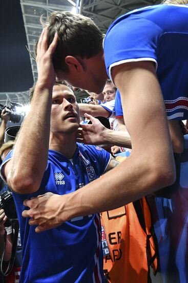 UEFA Euro 2016. England vs. Iceland